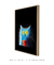 Quadro Decorativo - Gatinho Azul 1 na internet