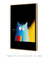 Quadro Decorativo - Gatinho Azul 2 - comprar online