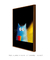 Quadro Decorativo - Gatinho Azul 2 - loja online