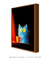 Quadro Decorativo - Gatinho Azul 3 na internet