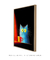 Quadro Decorativo - Gatinho Azul 3 na internet