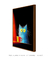 Quadro Decorativo - Gatinho Azul 3 - loja online