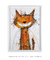 Quadro Decorativo - Gato Rabisco - loja online