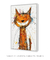 Quadro Decorativo - Gato Rabisco - comprar online