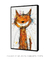 Quadro Decorativo - Gato Rabisco - loja online