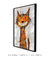 Quadro Decorativo - Gato Rabisco - comprar online