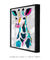 Quadro Decorativo - Girafa Arco-Íris - loja online