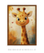 Quadro Decorativo - Girafa baby na internet