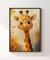 Quadro Decorativo - Girafa baby