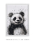 Imagem do Quadro Decorativo - Panda Rabisco