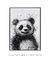 Quadro Decorativo - Panda Rabisco - comprar online