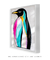 Quadro Decorativo - Penguim Arco-Íris - loja online