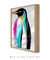 Quadro Decorativo - Penguim Arco-Íris