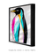 Quadro Decorativo - Penguim Arco-Íris - loja online