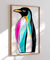 Quadro Decorativo - Penguim Arco-Íris na internet