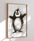 Quadro Decorativo - Pinguim Rabisco na internet