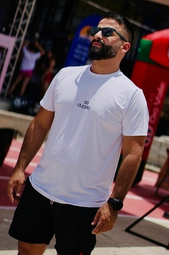 Camisa masculina dry fit | branco - comprar online