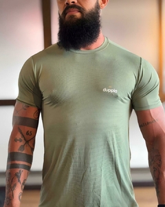 Camisa masculina dry fit | Verde Militar Claro