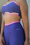 Conj. colors | roxo, rosa e branco - comprar online
