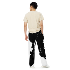 Pantalón ancho all over unisex en internet