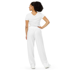 Pantalón ancho all over unisex en internet