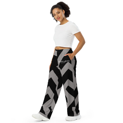 All-over print unisex wide-leg pants - buy online