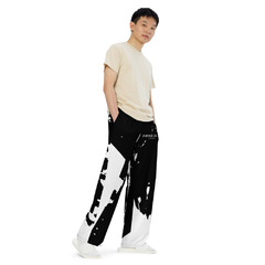 Pantalón ancho all over unisex - comprar en línea
