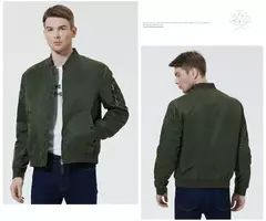 ICEbear-abrigo de vuelo corto para hombre, ropa de otoño, chaqueta de marca de alta calidad, MWC20706D, novedad de 2023 - buy online