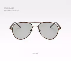 Gafas de sol fotocromáticas de aviación a la moda para hombres y mujeres, gafas de sol polarizadas camaleón para piloto, gafas de sol antideslumbrantes para conducir UV400 - tienda en línea