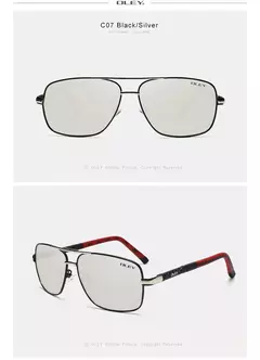 OLEY-gafas de sol polarizadas para hombre y mujer, lentes de sol Unisex con protección de ojos, accesorios de conducción, nueva moda en internet