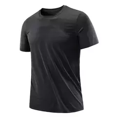 Camiseta para hombre L-6XL 7XL 8XL, novedad de verano, camiseta de manga corta para hombre, camiseta elástica con estampado para Fitness para hombre, camisetas informales de secado rápido 9116 - Eleganzie