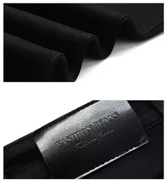Pantalones vaqueros elásticos para hombre, vaqueros de estilo clásico, ajustados, informales, de marca, 2023 on internet