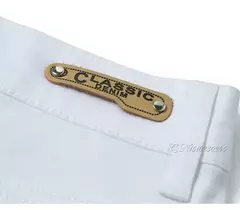 Pantalones vaqueros blancos de corte Regular para hombre de estilo clásico, pantalones vaqueros de algodón elásticos avanzados a la moda de negocios, pantalones de marca para hombre on internet