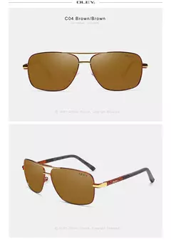 OLEY-gafas de sol polarizadas para hombre y mujer, lentes de sol Unisex con protección de ojos, accesorios de conducción, nueva moda - comprar en línea