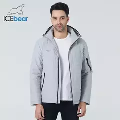 ICEbear-Chaqueta corta de algodón para hombre, abrigo de alta calidad con capucha, ropa de marca, moda de otoño, MWC21662D, novedad de 2021 - buy online
