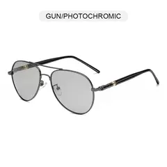 Gafas de sol fotocromáticas de aviación a la moda para hombres y mujeres, gafas de sol polarizadas camaleón para piloto, gafas de sol antideslumbrantes para conducir UV400 - Eleganzie