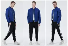 ICEbear-abrigo de vuelo corto para hombre, ropa de otoño, chaqueta de marca de alta calidad, MWC20706D, novedad de 2023 - Eleganzie