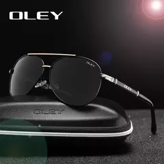 OLEY-gafas de sol polarizadas para hombre, lentes de sol polarizadas a la moda, clásicas, para piloto, pesca y conducción, Y7005