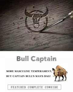 BULLCAPTAIN, riñonera de cuero Crazy Horse para hombre, bolsa para teléfono, riñonera pequeña para hombre, bolso con cinturón para el pecho, mochila YB075 en internet