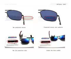 OLEY-gafas de sol polarizadas para hombre y mujer, lentes de sol Unisex con protección de ojos, accesorios de conducción, nueva moda - Eleganzie