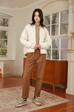 Toyouth-chaquetas de plumón de pato para mujer, abrigo grueso, negro, gris, blanco, cálido, sólido, cuello corto de béisbol, estilo elegante informal en internet