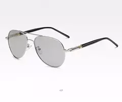 Gafas de sol fotocromáticas de aviación a la moda para hombres y mujeres, gafas de sol polarizadas camaleón para piloto, gafas de sol antideslumbrantes para conducir UV400 - Eleganzie