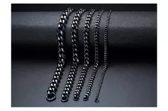 Vnox Basic 3/5/7/9/11mm ancho Curb pulseras de cadena de eslabones cubanos para hombres, joyería de mujer, regalos de pulsera de acero inoxidable antialérgico - Eleganzie