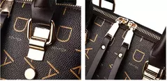 Bolso de mano con letras en inglés para mujer, bolso con asa superior y borlas de cuero PU, bolso de hombro de lujo, bolso de mano de gran capacidad con diseño en internet
