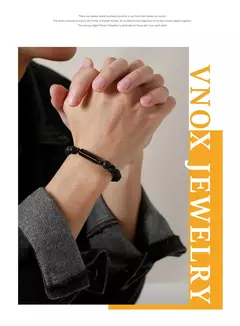 Vnox Pulseras de urna con cuentas de piedra de lava informales para hombres para cenizas, joyería conmemorativa de recuerdo de cremación de tubo hueco, longitud ajustable - comprar en línea