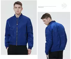 Image of ICEbear-abrigo de vuelo corto para hombre, ropa de otoño, chaqueta de marca de alta calidad, MWC20706D, novedad de 2023