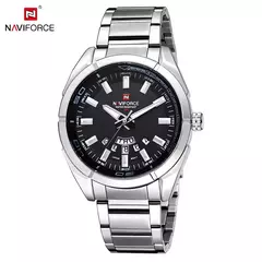 NAVIFORCE, reloj informal clásico para hombre, teel de acero inoxidable, relojes deportivos impermeables para hombre, reloj con indicador de fecha de cuarzo, reloj Masculino en internet