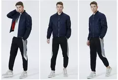 ICEbear-abrigo de vuelo corto para hombre, ropa de otoño, chaqueta de marca de alta calidad, MWC20706D, novedad de 2023 - online store