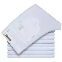 Pantalones vaqueros blancos de corte Regular para hombre de estilo clásico, pantalones vaqueros de algodón elásticos avanzados a la moda de negocios, pantalones de marca para hombre - online store