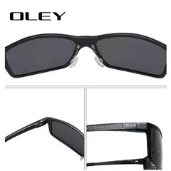 OLEY-gafas de sol polarizadas de aluminio y magnesio para hombre, lentes rectangulares para conducir - comprar en línea